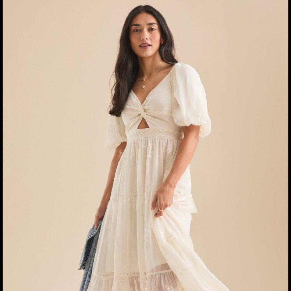 NWT Altar'd State Dani Floral Maxi Dress M
